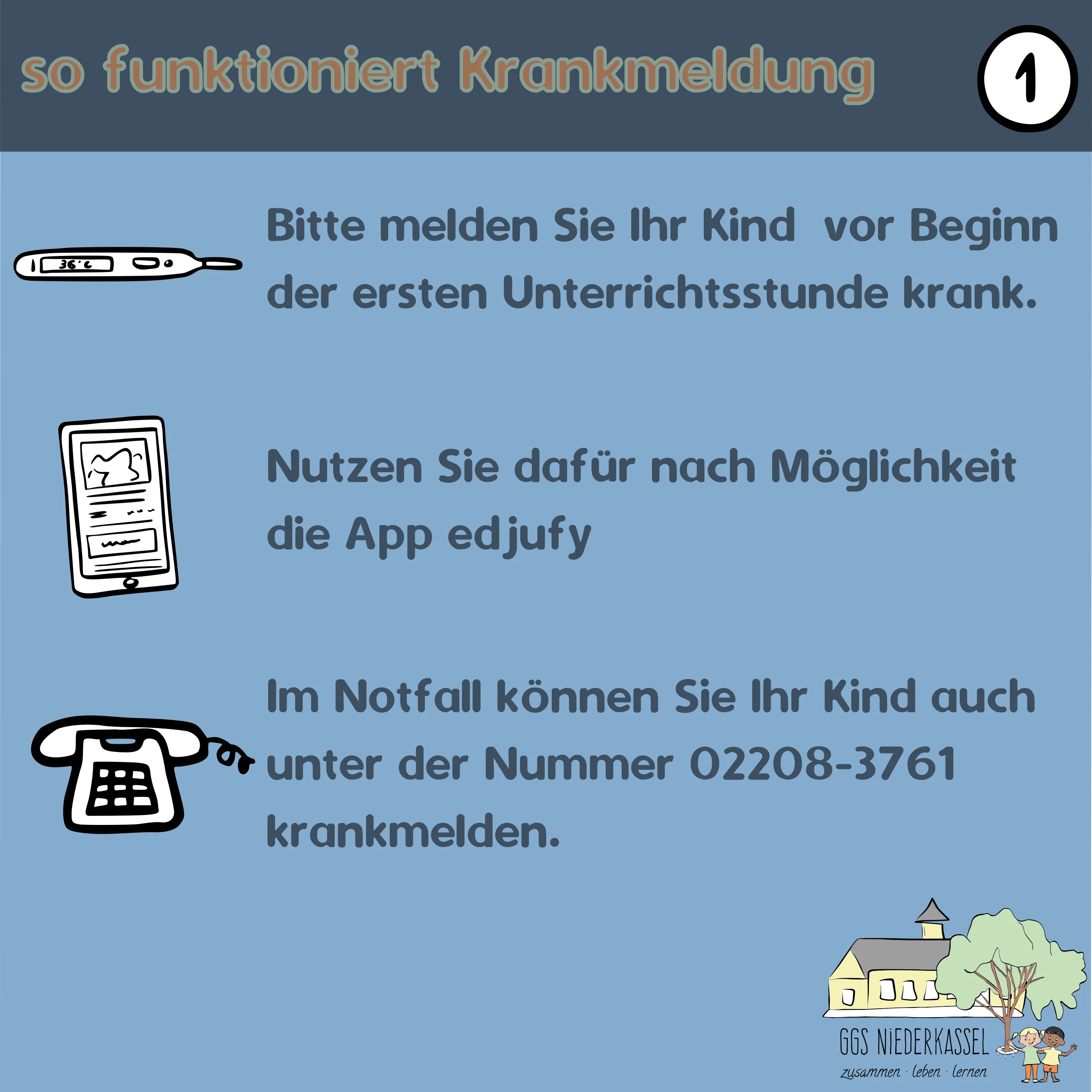 #01 Krankmeldung - Folie 2