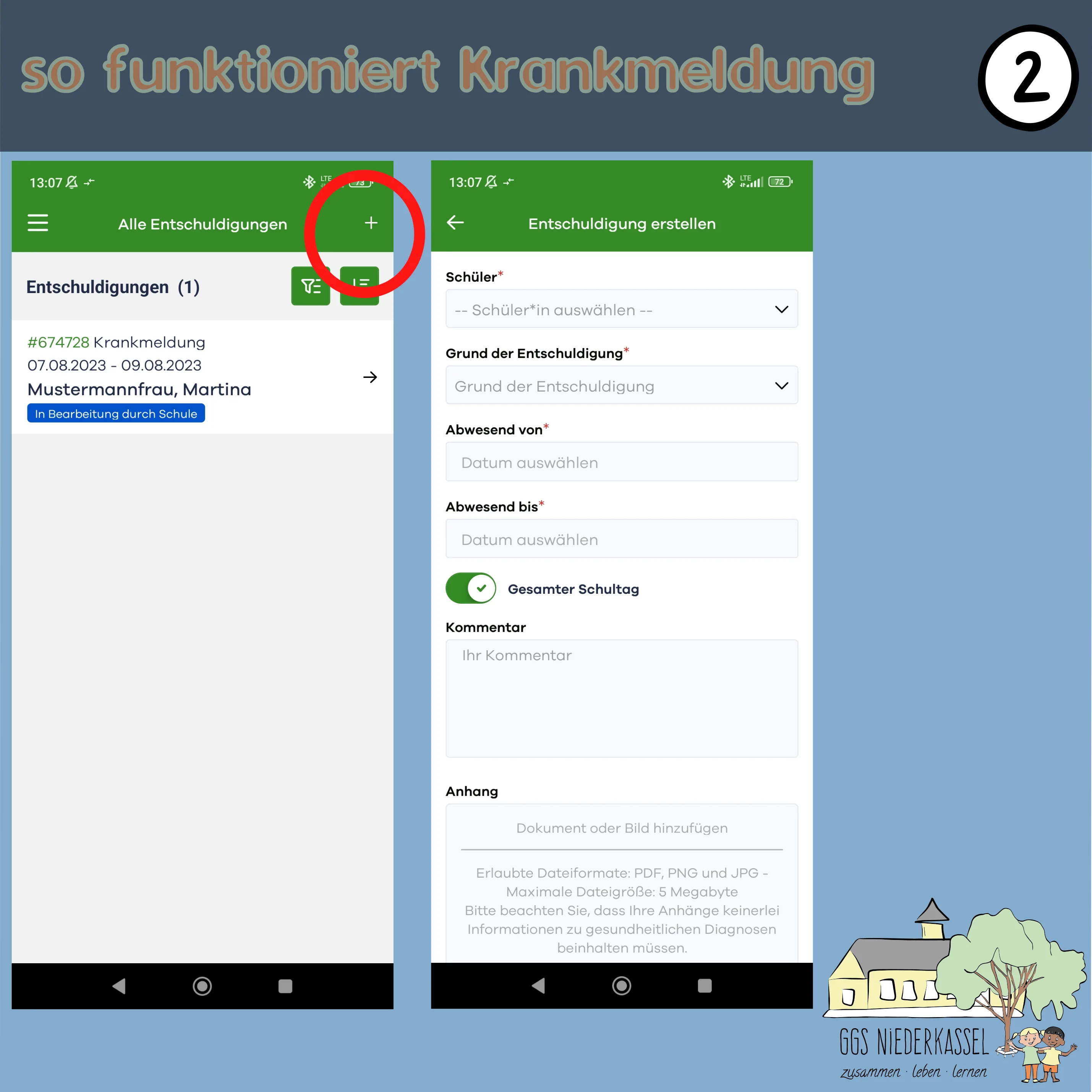 #01 Krankmeldung - Folie 3